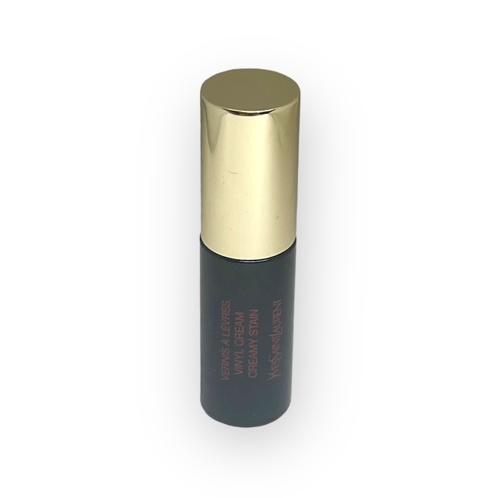 new Yves Saint Laurent 𖦹 Vinyl Cream Lip Stain Rouge Vinyle 401 𖦹 Luxe Travel - Picture 3 of 13